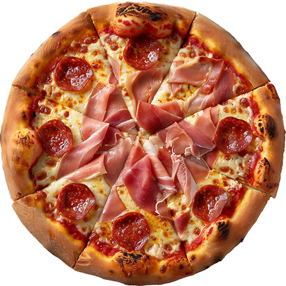 Pizza Prosciutto (بيززا بروسكيوتتو)